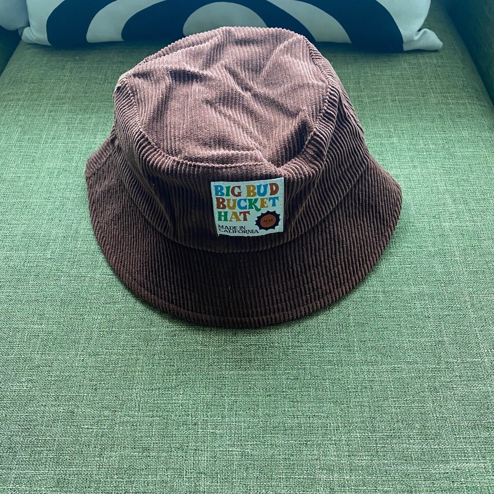 NWOT Big Bud Press fudgesicle Brown Bucket Hat